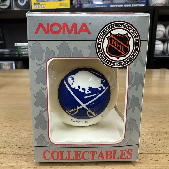 Vintage Noma Collectables - Buffalo Sabres 90s Christmas Ornament Canada - Picture 1 of 4